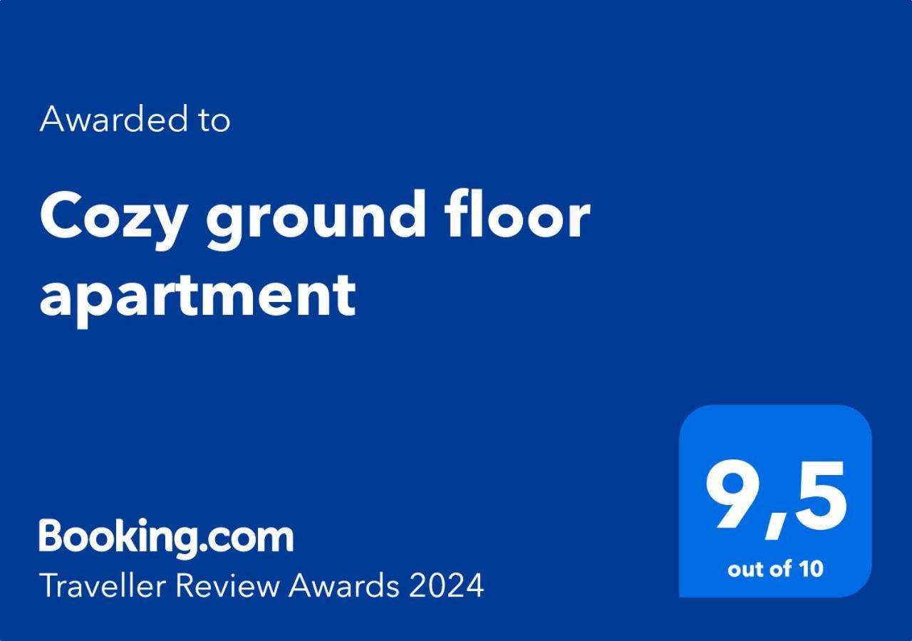 Cozy Ground Floor *